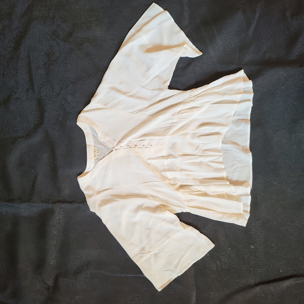 Women's XL Grand & Greene top, cream